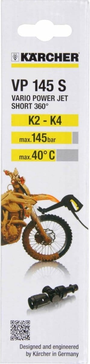 Vario-Power Jet 360° kort (K2/3/4)