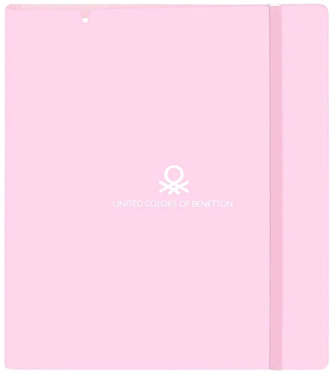 Safta A4 4 Rings With 100 Sheets Benetton Unique Ringband Roze Kinderen