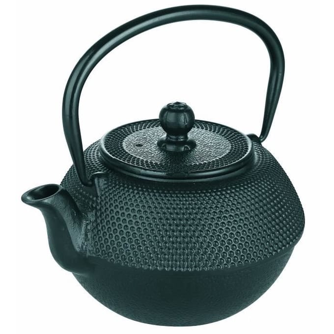 Théière IBILI - 0,72 L - Fonte noire - Intérieur émaillé noir