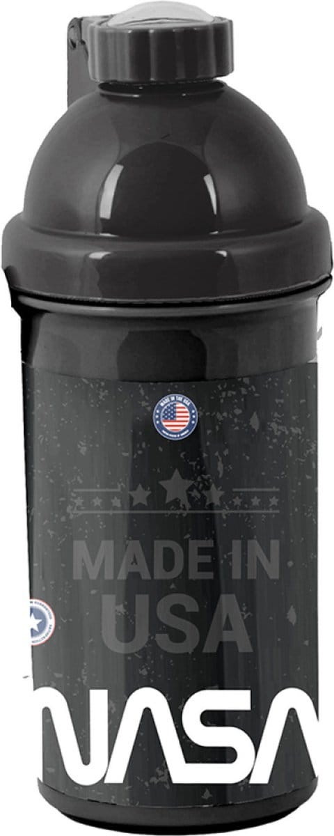 Paso - bidon 550ml voor school op reis - Zwart