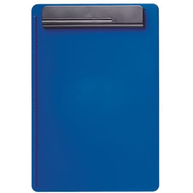 MAUL Klembord MAULgo A4 staand formaat PS kunststof blauw