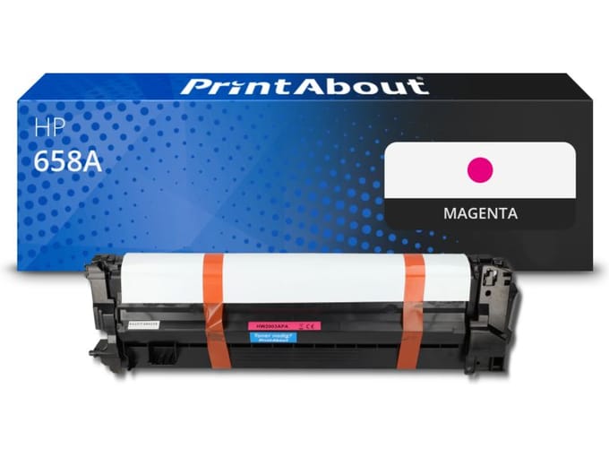 PrintAbout huismerk Toner 658A (W2003A) Magenta Geschikt voor HP