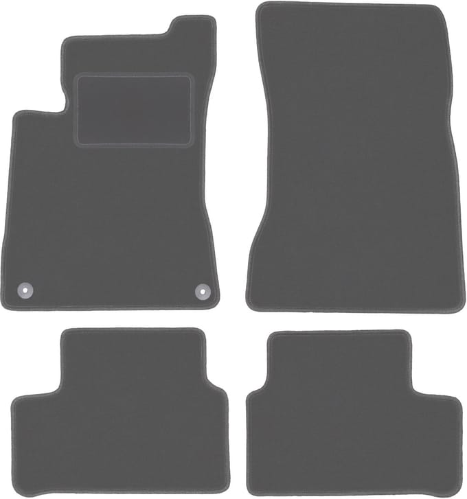 Grafiet automatten voor: Mercedes B W247 minivan (2018-)