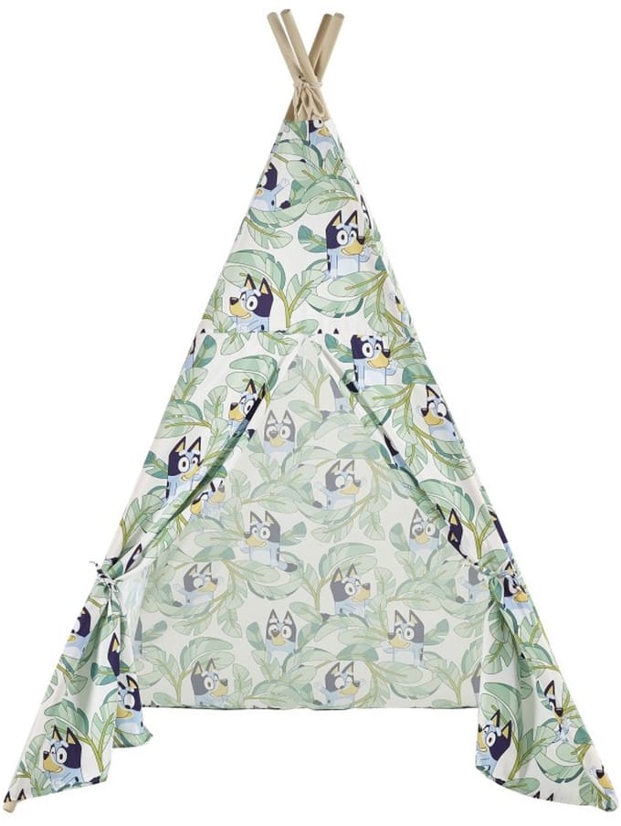 Bluey Speeltent Teepee – Kinder Speeltent 145 cm – Tipi Tent – Binnen & Buiten – Vanaf 3 Jaar