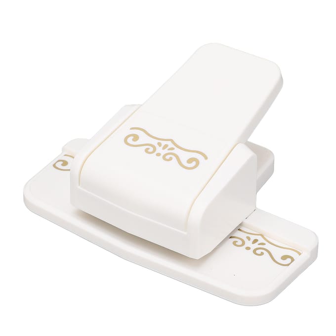Knutselsnijders Succes Tool Schattige Multifunctionele Draagbare Metalen Snijder Kant Embossing Papierpons white