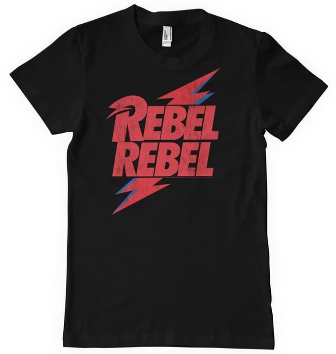 David Bowie Rebel Rebel T-shirt PS-1-DBO002-H68-11