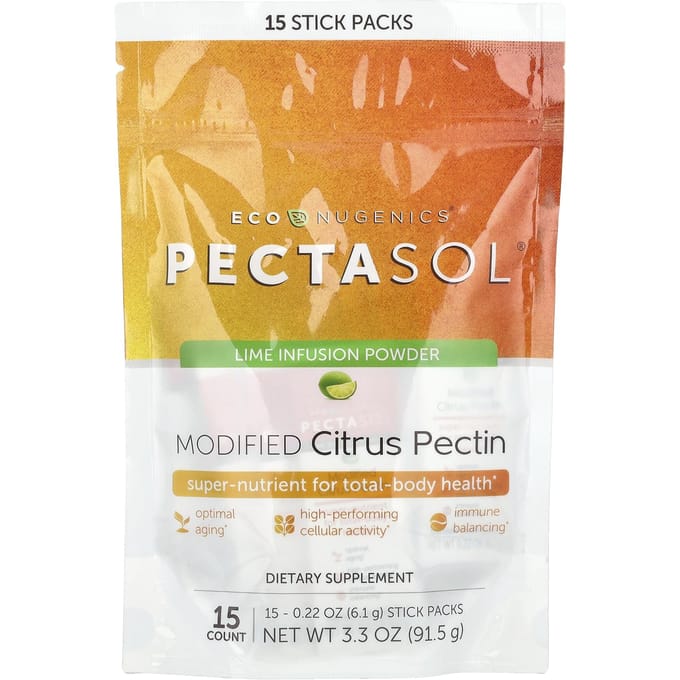 Econugenics, Pectasol®, pectine d'agrumes modifiée, 15 sachets, 0,22 oz (6,1 g) Chaque