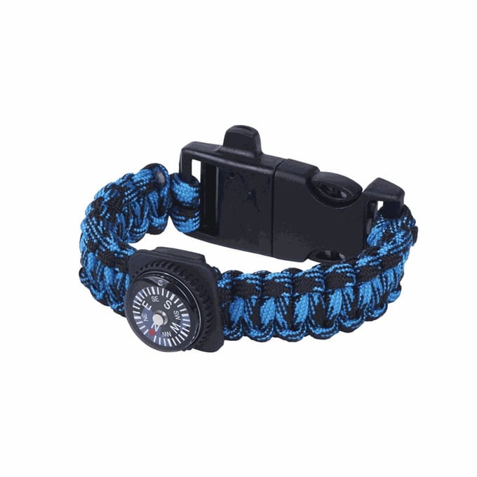 Survival Armband Blauw - Survivalarmband