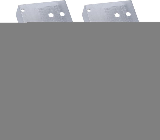 Kozijnbevestiging - Deurkozijn Fixer - Frame Reparatie - Roestvrij Legering - 30 Stuks - Metaal