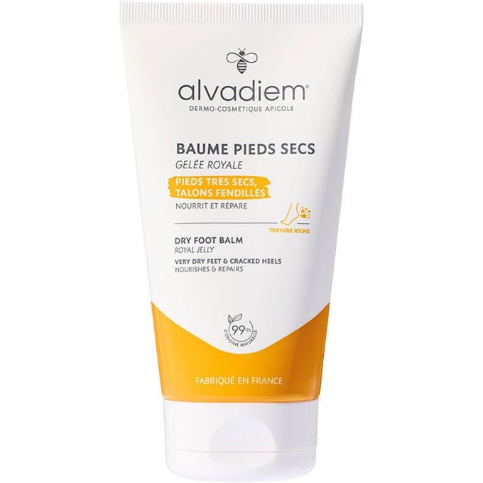 Balsem voor Droge Voeten - Alvadiem - 150ml - Koninginnengelei - Olijfolie - Vitamine E