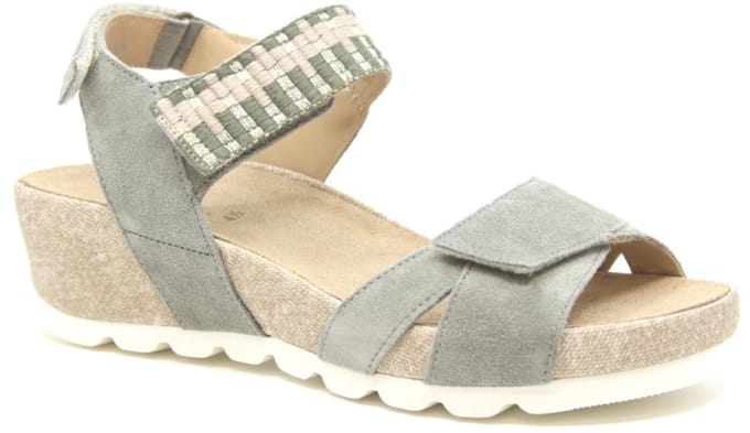 Durea - 7429 G - Sandalen met hak - Kleur: Groen - Maat: 38