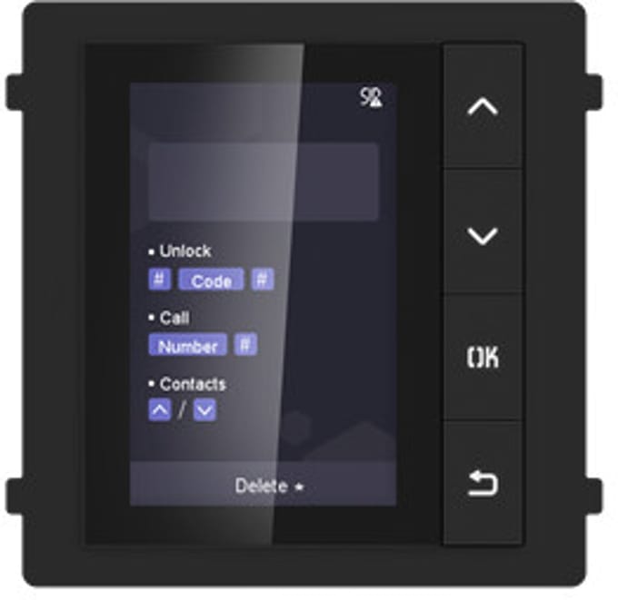 ZubehĂ¶r HIKVision DS-KD-DIS Anzeigemodul