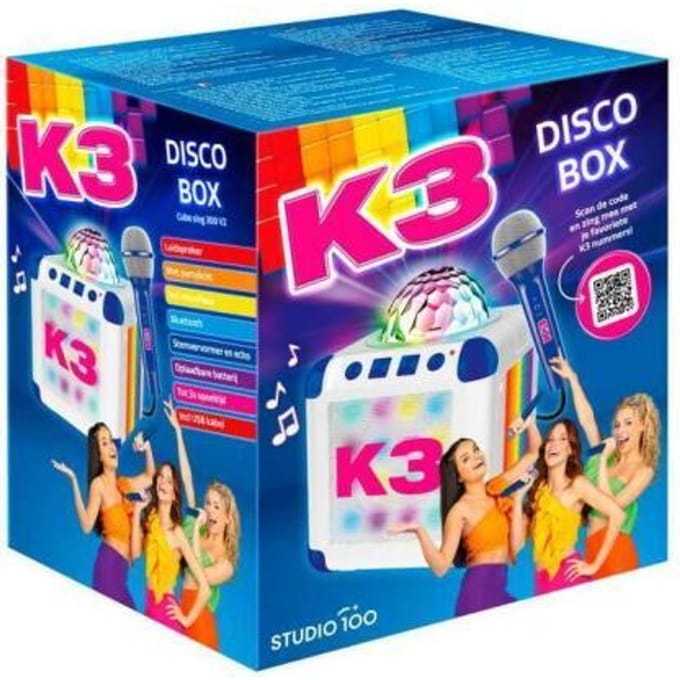 Studio 100 K3 Disco Box Microfoons