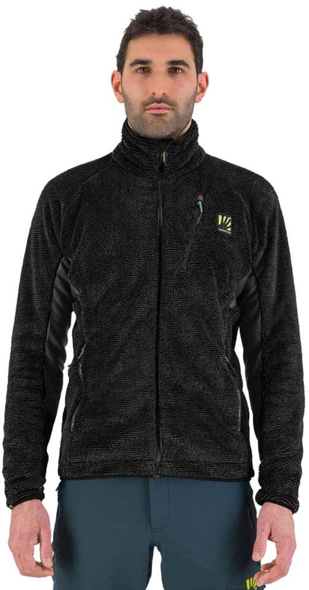 Karpos Vertice Fleece Met Volledige Rits Zwart 2XL Man