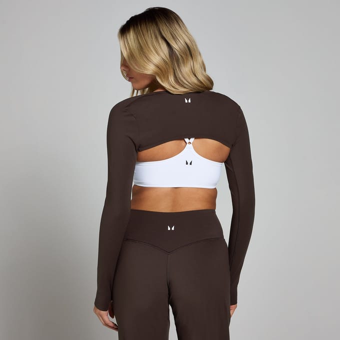 MP Tempo shrug voor dames - Cacaobruin - L