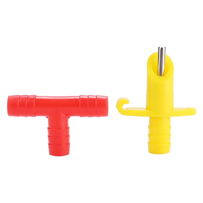 20 stuks Automatische Konijn Drinker Tepel Waterer Drinkwater Tool Kooi Accessoires yellow