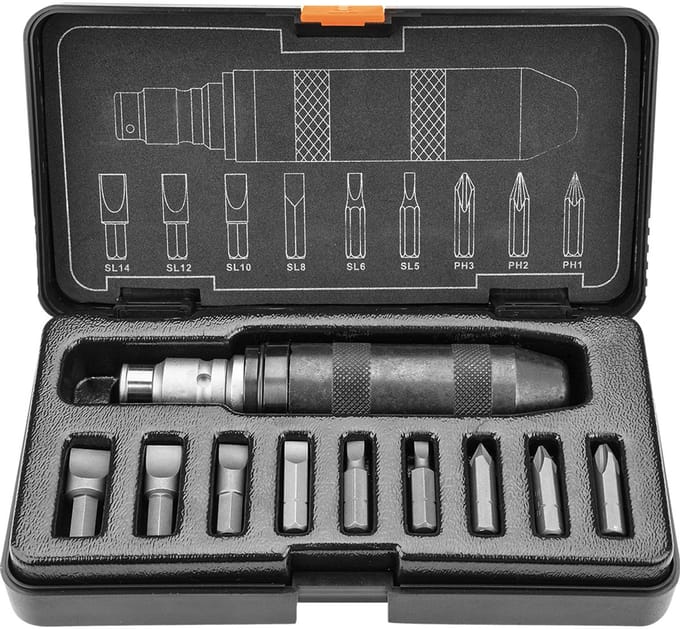 NEO schroevendraaierset 11 dlg s2 staal