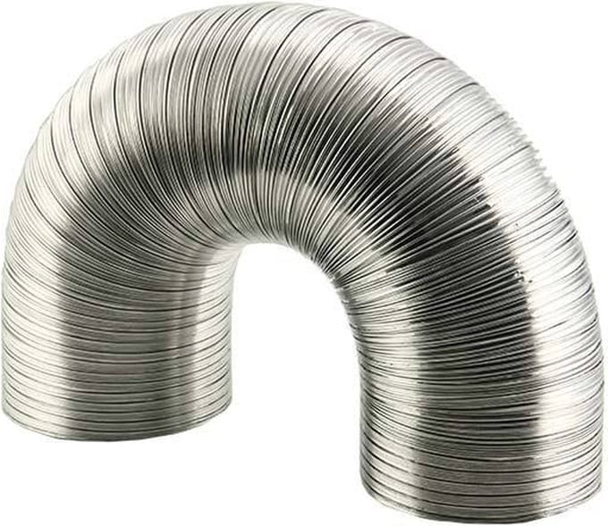 Starre aluminium ventilatieslang rond Ø 250mm lengte 3 meter