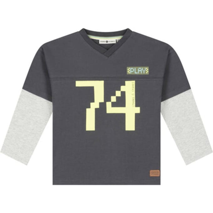 Stains & Stories  T-shirt lange mouw ssa26407657