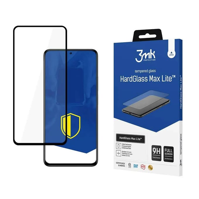 Versterkt gehard glas 3MK Xiaomi Redmi Note 11 Pro 4G/5G - HardGlass Max Lite™