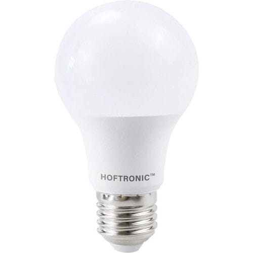 HOFTRONIC E27 LED Lamp - 8,5 Watt 806 lumen - 2700K Warm wit licht - Grote fitting - Vervangt 60 Watt
