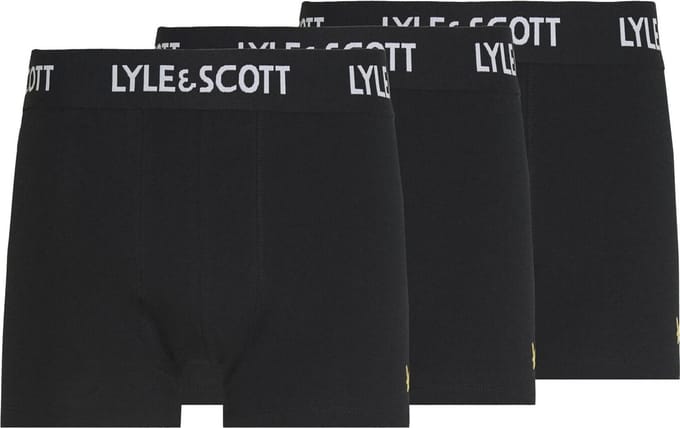 Lyle & Scott Basic Core Trunk Boxershorts Heren (3-pack) - Maat XL