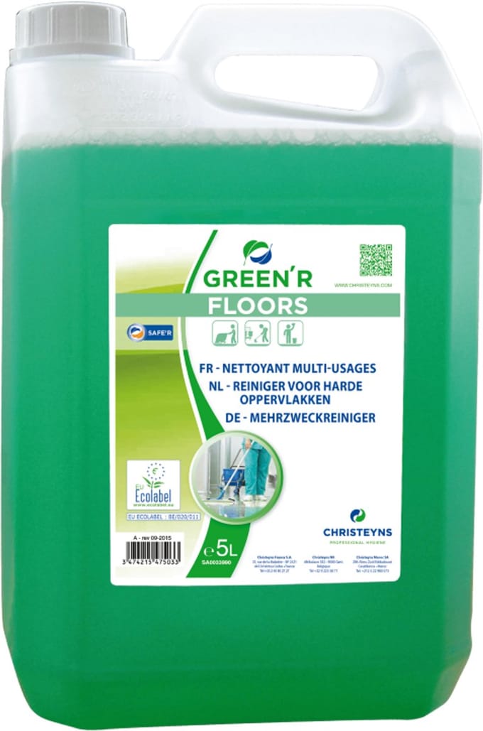 Vloerreiniger Christeyns - Green'R Floors 5 liter