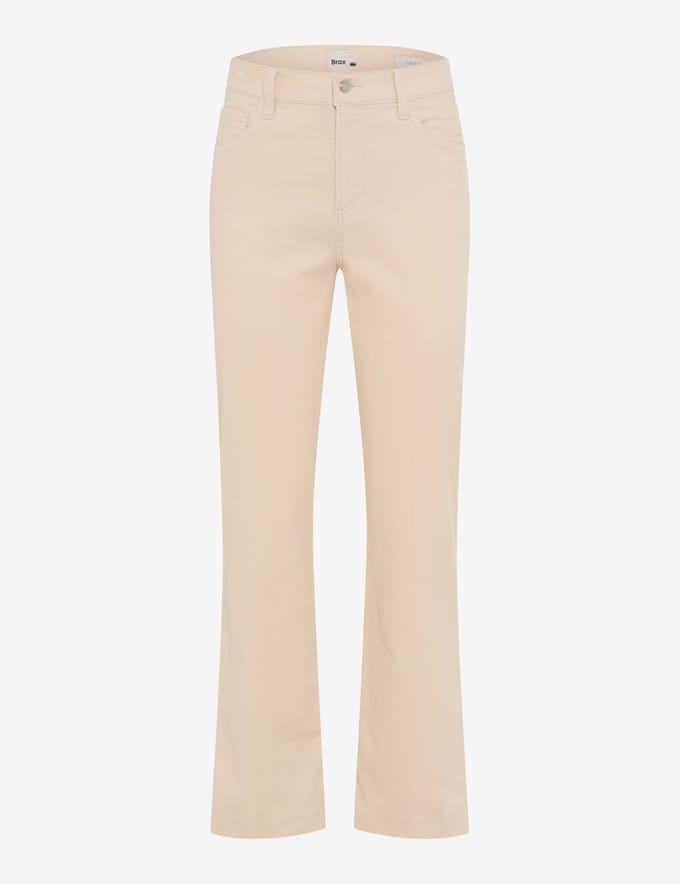 Brax Dames Jeans  Style MAY S DARK ECRU, lichtbeige, maat 36