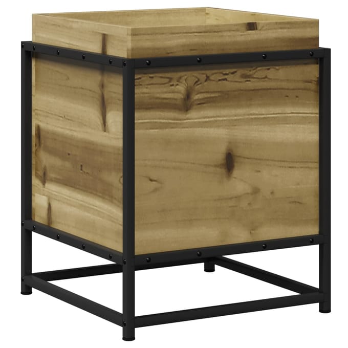vidaXL - Plantenbak - 40x40x50 - cm - geïmpregneerd - grenenhout