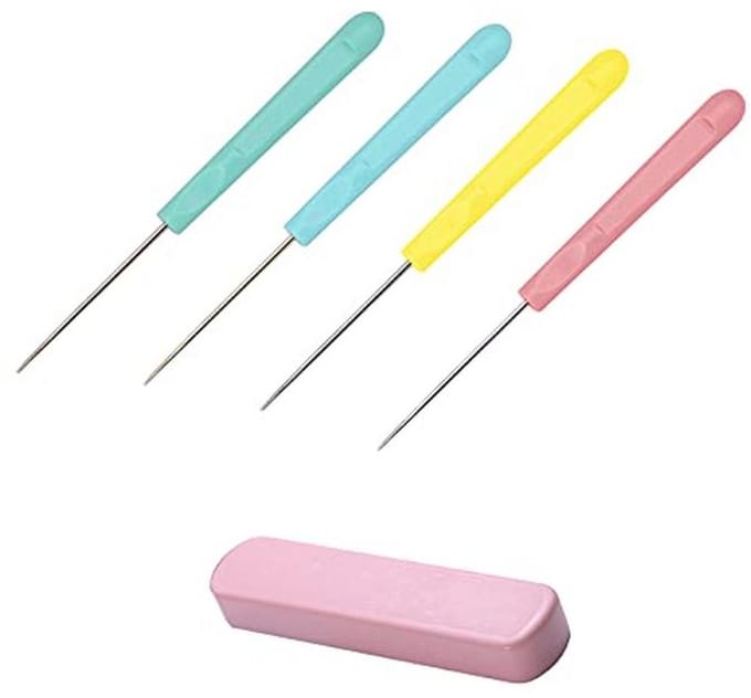 4-delige Gereedschapset voor Handwerk - Draagbare Naaimaterialen en DIY Tools
