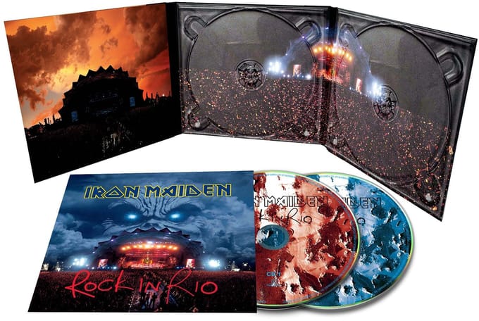 Iron Maiden CD - Live at Rock In Rio - voor Geen - standaard