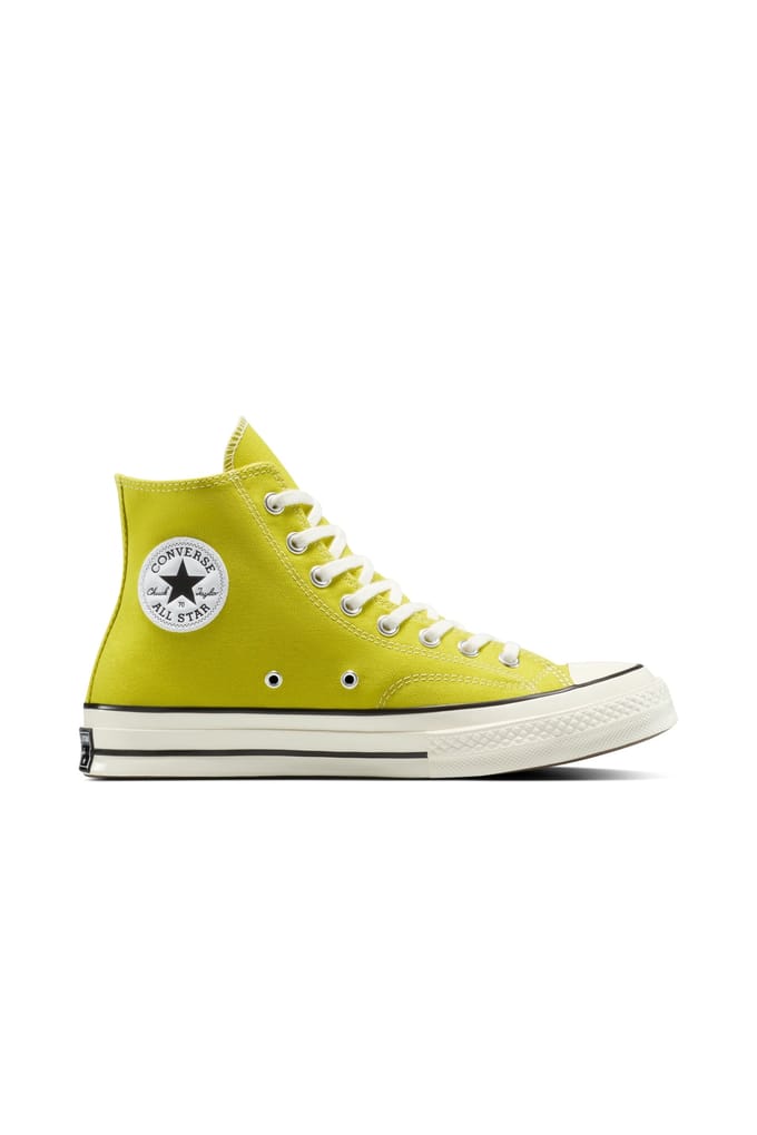 Converse Unisex Chuck 70 Hi Moss Sauce/egret/black Größe: 46 | Trainers Outlet | Unisex | Schwarz