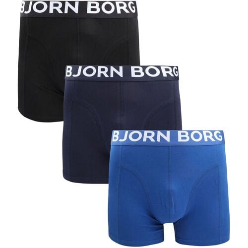 Bjorn Borg Boxers 3Pack Blauw - Maat M - Heren - Boxershorts