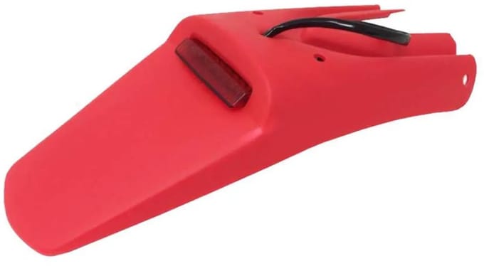 Ufo Universal License Plate Holder With Led Kentekenplaathouder Rood