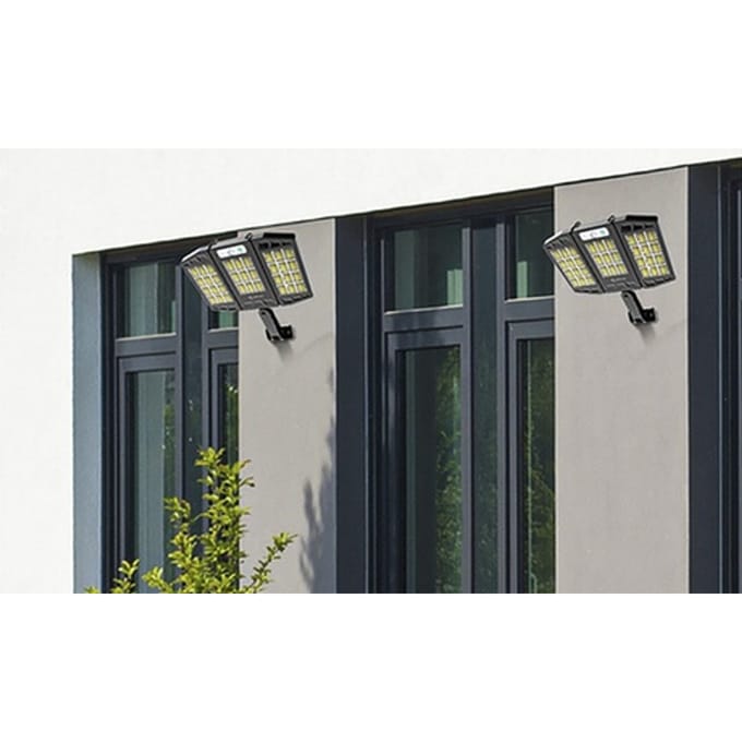 Ledverlichting met bewegingssensor op zonne-energie