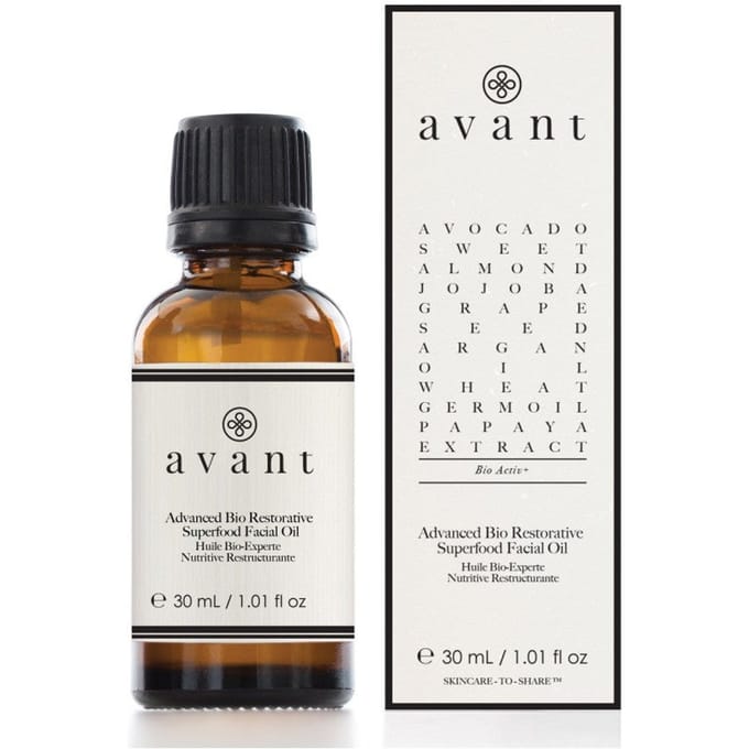 Avant Bio Range Bio Activ+ Advanced Bio Restorative Superfood Facial Oil