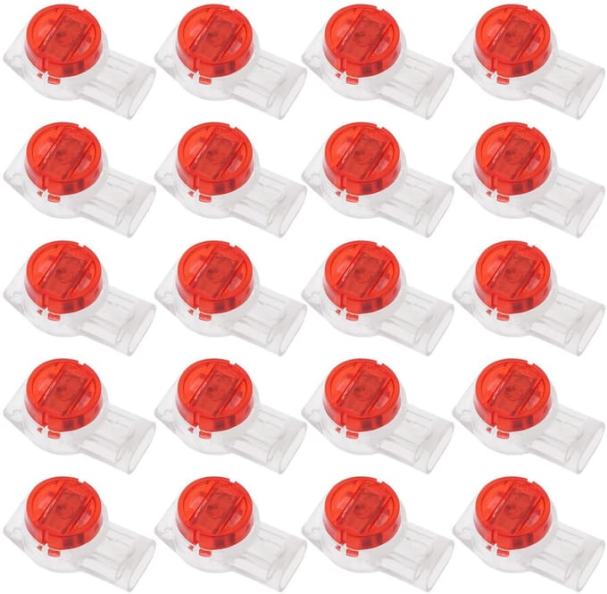 Dailygoods - 100 stuks UR2 Kabelconnectoren voor Tuingereedschap