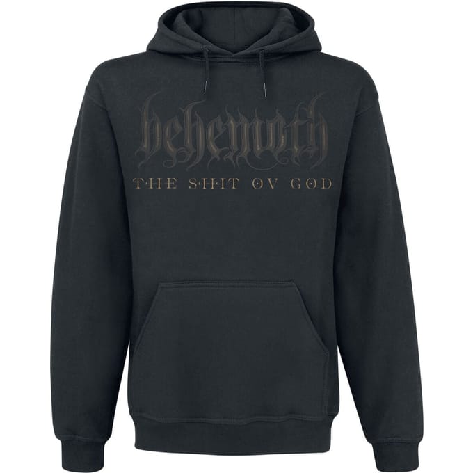 Behemoth Trui met capuchon - The Shit ov God - Sun - M - voor Mannen - zwart