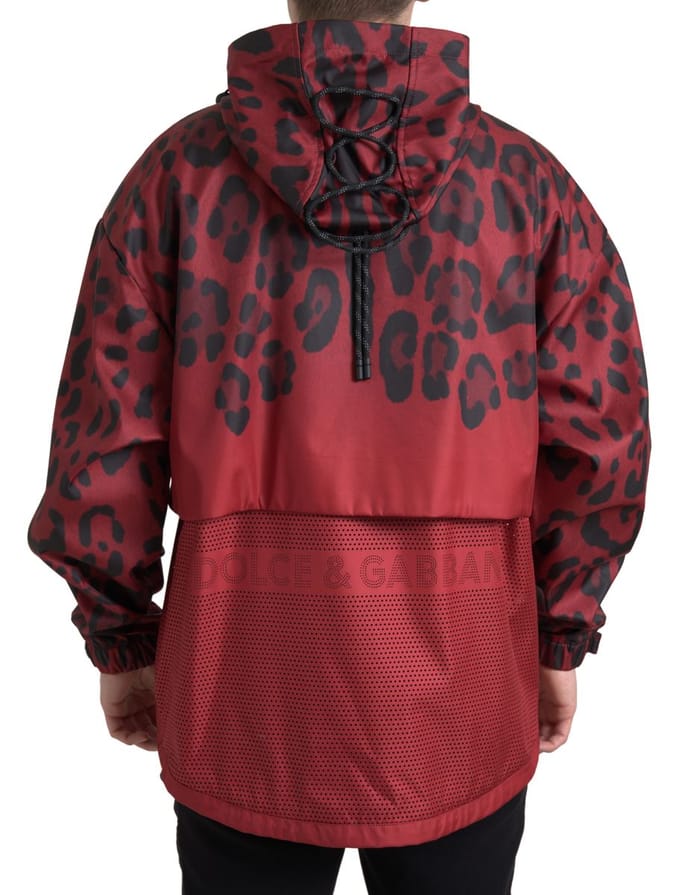 Luipaardprint Hoodie Jacket