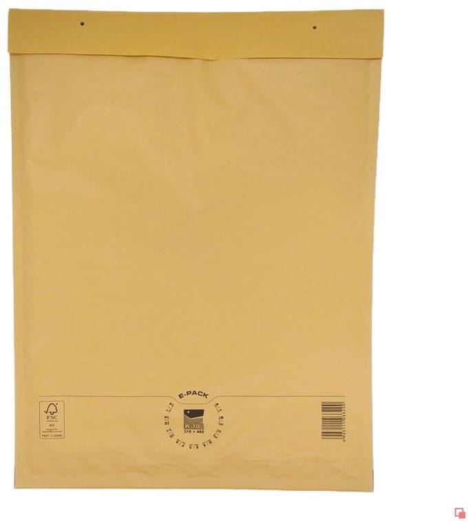 Heykapak K20 - Bubbel Envelop - Bruin - 370x480mm - K20-formaat