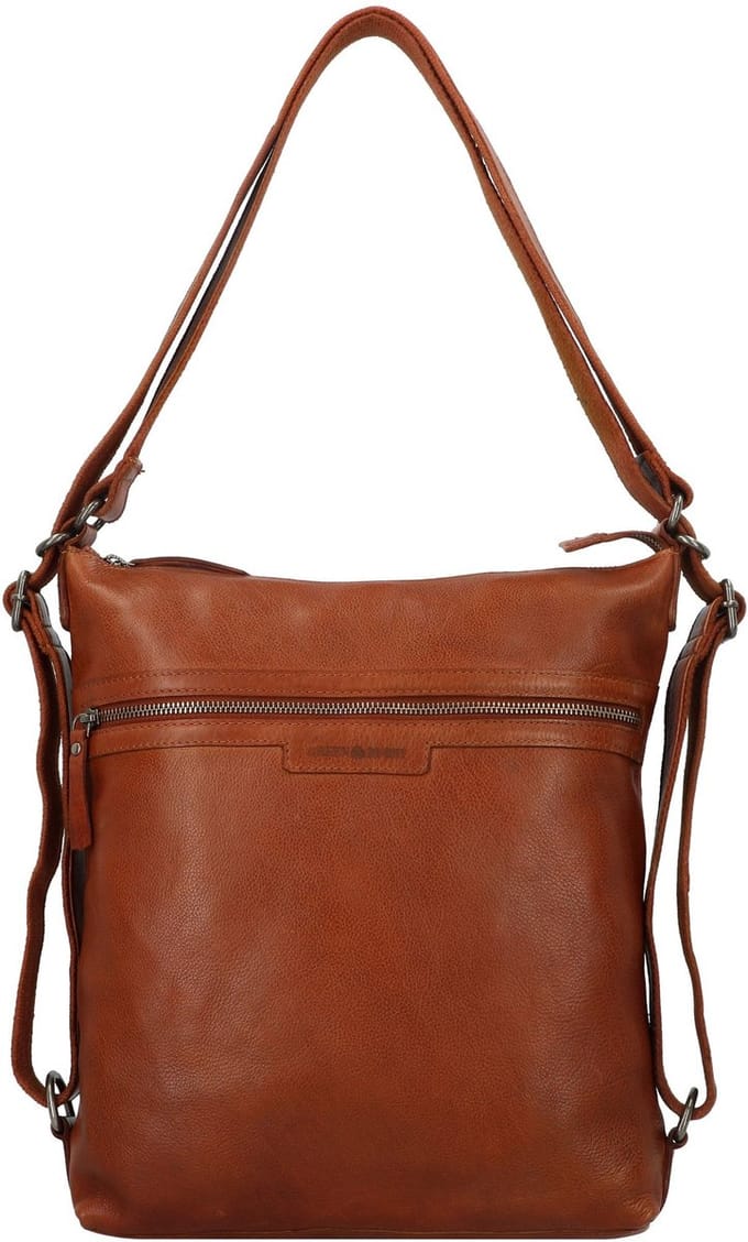 Greenburry Schoudertas leer 29,5 cm - Dames - cognac