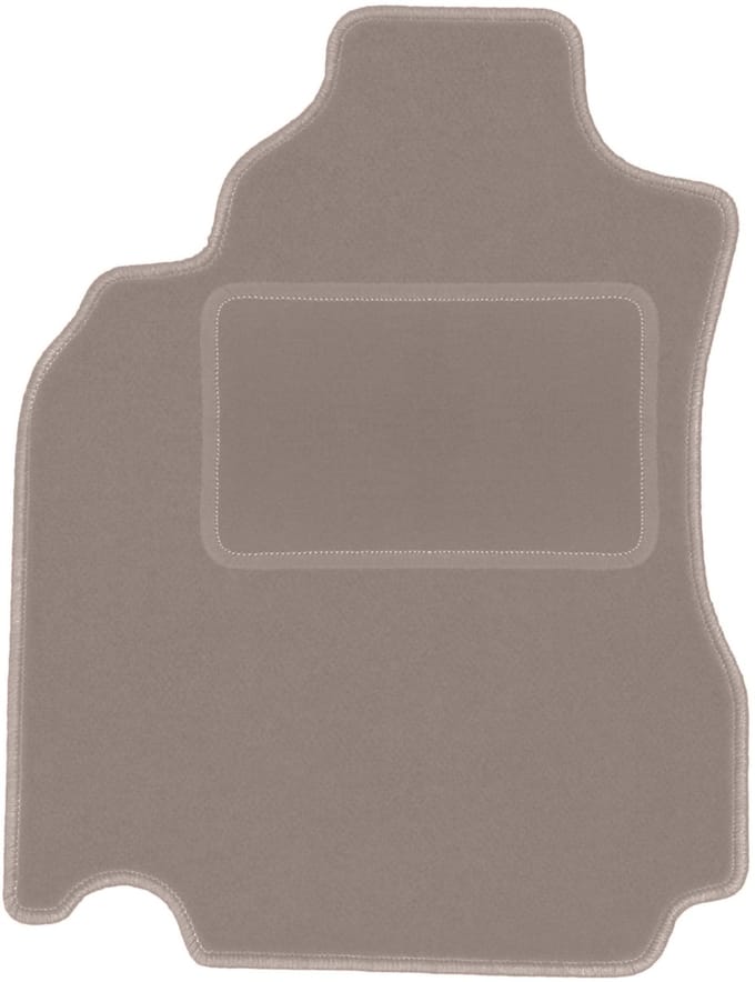 Beige bestuurdersmat voor: Nissan Cube Z12 Keicar (2008-2011)