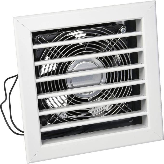 Ventilatierooster met Elektrische Ventilator voor Open Haard en Kanalisatie