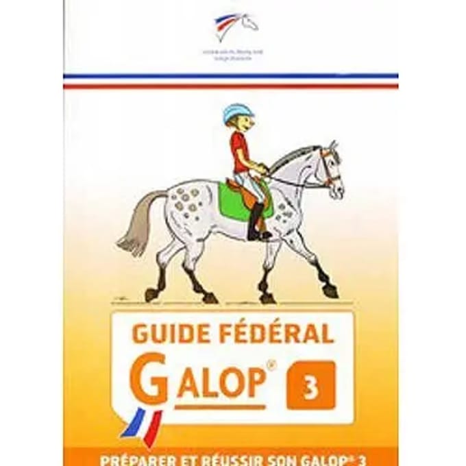 Boek FFE Guide Fédéral Galop® 3
