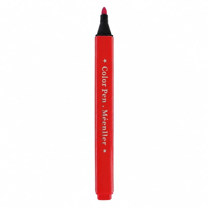 Kinder aquarelstift - donkerrood - grote inktinhoud - enkel stuk - basisverpakking