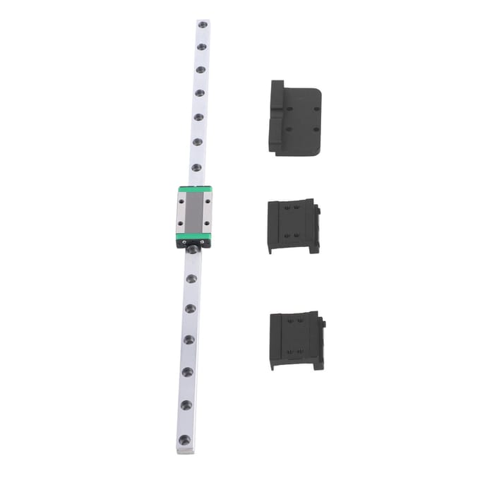 3D Printer X-as Rail Lineaire Gids Kit Accessoires met Slider Blok voor Ender3 V2 PRO S1 S1PRO white