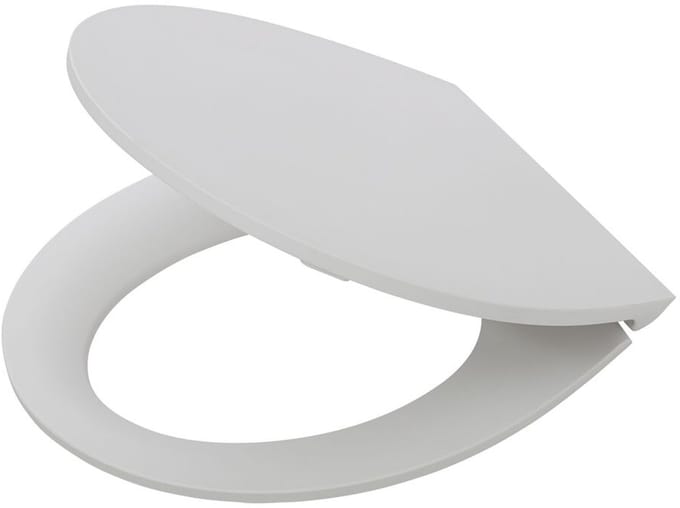 Tiger Warren - Toiletbril met deksel - Duroplast Mat - Wit