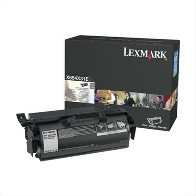 Tonercartridge 0X654X31E black