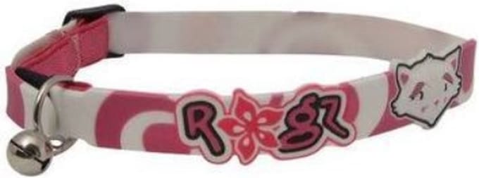 Rogz Halsband Kat - Elastocat K Pink