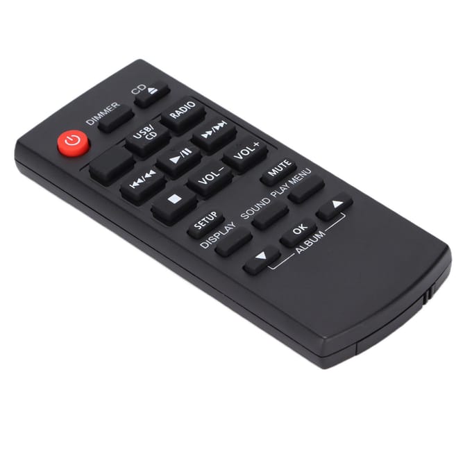 Mini Système Stéréo Haute Fidélité avec Télécommande Télécommande pour SCHC195 SCHC297 SCHC19EBK black
